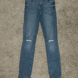 Lovers + Friends Blue Skinny Jeans